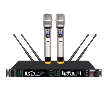 Bolymic UHF Professional True Diversity Wireless Karaoke Microphone microfono inalambrico
Bolymic UHF Professional True Diversity Wireless Karaoke Microphone microfono inalambrico