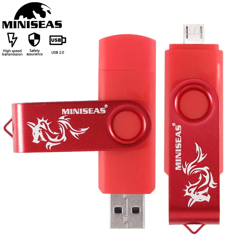 Miniseas OTG dragon Usb Flash Drive Pen Drive 8GB 16GB 32GB 64GB Pendrive External Storage Memory Stick Flash Drive
Miniseas OTG dragon Usb Flash Drive Pen Drive 8GB 16GB 32GB 64GB Pendrive External Storage Memory Stick Flash Drive