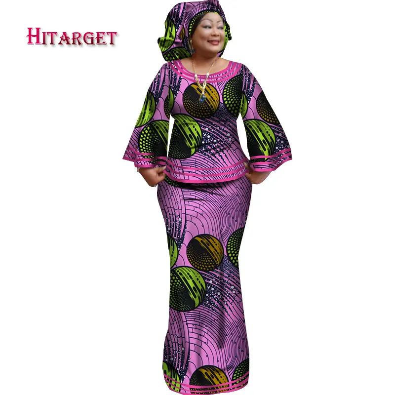 Hitarget 2019 New African Loose Kanga Dresses for Women Dashiki Traditional Cotton Top Skirt Set of 3 pieces Clothing WY2372
Hitarget 2019 New African Loose Kanga Dresses for Women Dashiki Traditional Cotton Top Skirt Set of 3 pieces Clothing WY2372