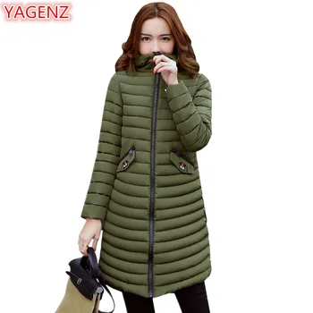 YAGENZ Autumn Winter Jacket Women's Down Cotton Coat Parkas Mujer 2018 Fashion Long Jacket Womens Cotton Pockets Hooded Tops 497
YAGENZ Autumn Winter Jacket Women's Down Cotton Coat Parkas Mujer 2018 Fashion Long Jacket Womens Cotton Pockets Hooded Tops 497