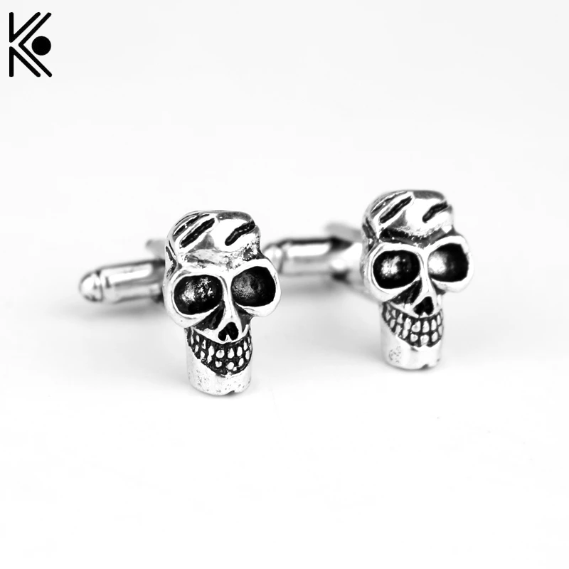 New Fashion Punk Street Style Skeleton Skull Cuff Links Silver plating enamel Brand Cufflinks for Men women Halloween gifts
New Fashion Punk Street Style Skeleton Skull Cuff Links Silver plating enamel Brand Cufflinks for Men women Halloween gifts