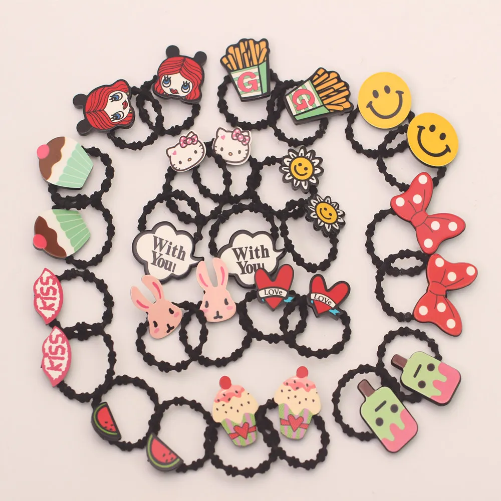 2pcs kawaii elastic hair rubber bands tie ring rope accessories for children girl ponytailer hair bands holder bows headdress
2pcs kawaii elastic hair rubber bands tie ring rope accessories for children girl ponytailer hair bands holder bows headdress