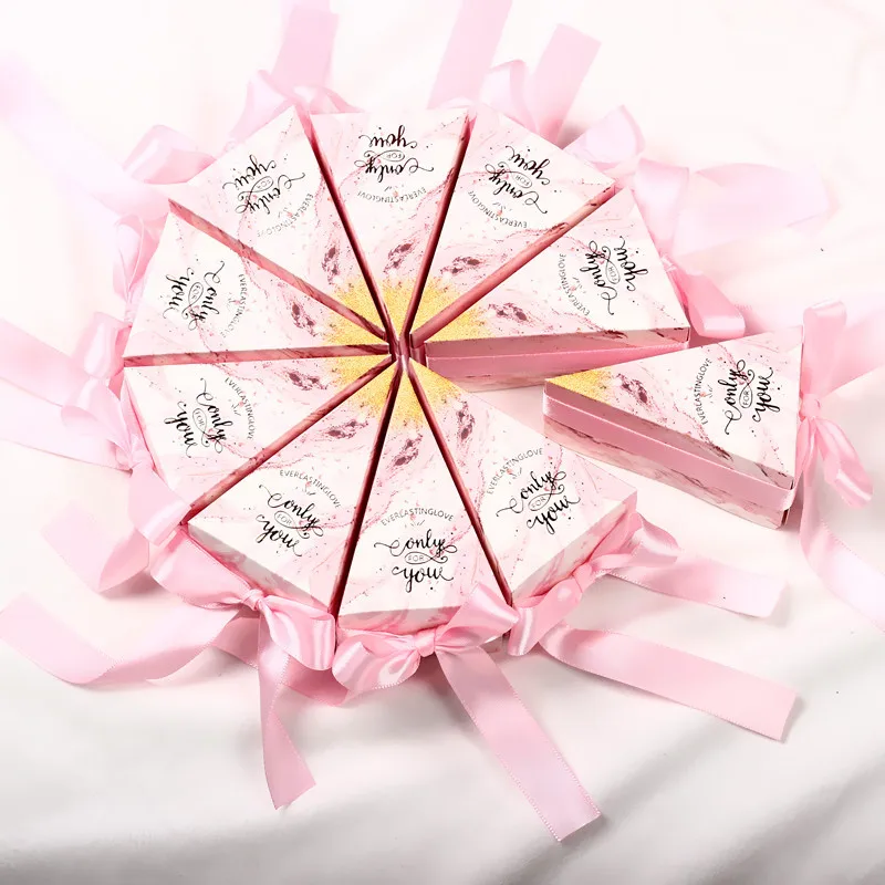 2019 new cake shaped wedding candy boxes marble printing pink wine red gift cases with ribbons event party supply casamento dec
2019 new cake shaped wedding candy boxes marble printing pink wine red gift cases with ribbons event party supply casamento dec