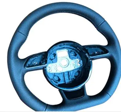 for Audi A3 A4 A5 A6 A7 Q3 Q5 Q7 fully Punched perforated steering wheel flat bottom steering wheel campaign
for Audi A3 A4 A5 A6 A7 Q3 Q5 Q7 fully Punched perforated steering wheel flat bottom steering wheel campaign