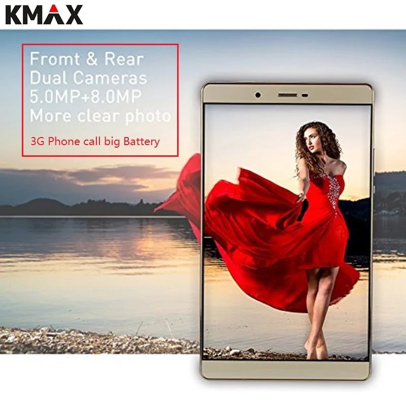 KMAX 8 inch 3G Phone Call Android Tablet PC 16GB SIM Card 32GB TF Quad Core Wifi GPS bluetooth 8MP Camera Tablets 8 10 original
KMAX 8 inch 3G Phone Call Android Tablet PC 16GB SIM Card 32GB TF Quad Core Wifi GPS bluetooth 8MP Camera Tablets 8 10 original