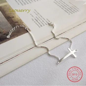 Leouerry 925 Sterling Silver Cross Bracelets Personality Charm Box Chain Bracelet Women Fine Jewelry Bijoux Pulseras
Leouerry 925 Sterling Silver Cross Bracelets Personality Charm Box Chain Bracelet Women Fine Jewelry Bijoux Pulseras