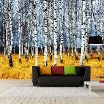 Nature Wall Paper Birch Tree Forest Photo Wallpaper Mural Home Decor 3D Living Room Bedroom Self Adhesive Vinyl/ Silk Wallpapers
Nature Wall Paper Birch Tree Forest Photo Wallpaper Mural Home Decor 3D Living Room Bedroom Self Adhesive Vinyl/ Silk Wallpapers