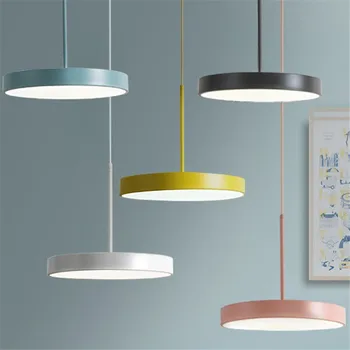 Simple Modern LED Pendant Light Iron Acrylic HangLampen Loft Nordic Design Lamp Pendant Lighting Home Deco Lampara Colgante
Simple Modern LED Pendant Light Iron Acrylic HangLampen Loft Nordic Design Lamp Pendant Lighting Home Deco Lampara Colgante