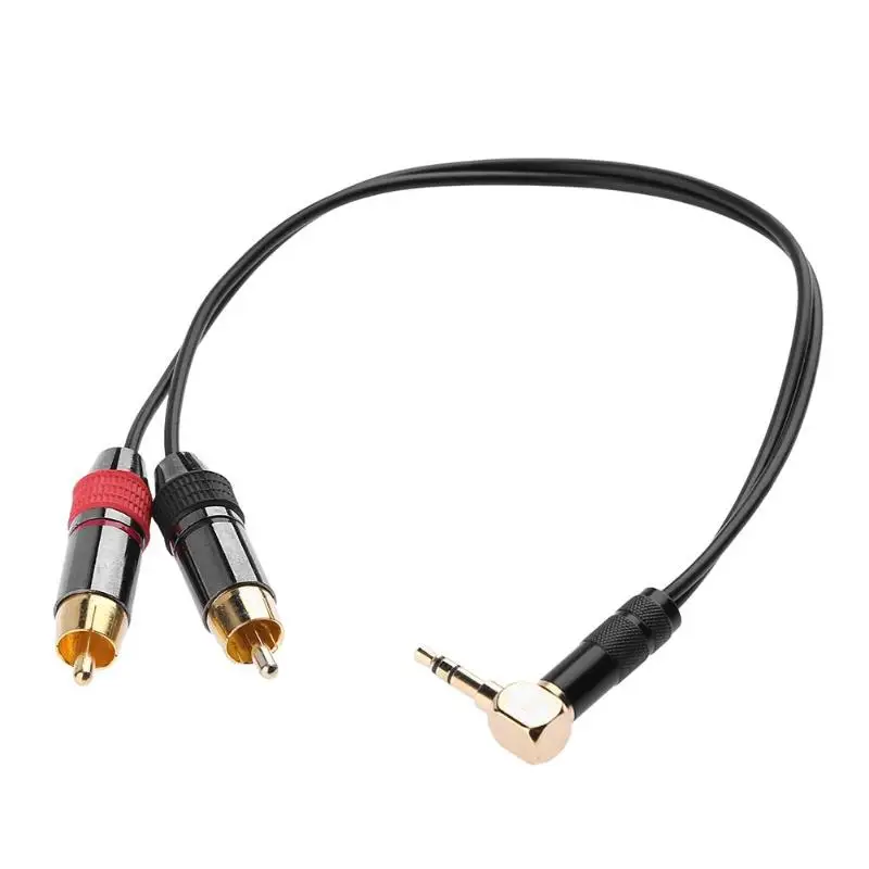 vanpower RCA Cable 90 Degree 3.5mm Male to 2RCA Male Audio Stereo Y Splitter Adapter Extenter Cable Wire for Tablet PC
vanpower RCA Cable 90 Degree 3.5mm Male to 2RCA Male Audio Stereo Y Splitter Adapter Extenter Cable Wire for Tablet PC
