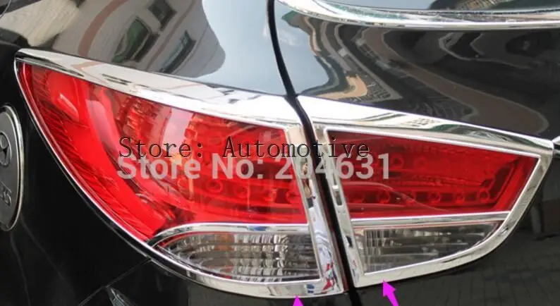 Chrome Rear Tail Light Lamp Cover Trim For 2010 2011 2012 2013 2014 for Hyundai ix35
Chrome Rear Tail Light Lamp Cover Trim For 2010 2011 2012 2013 2014 for Hyundai ix35
