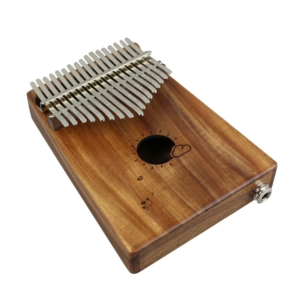 17 Keys Kalimba African Solid Mahogany Thumb Piano Finger with Bag Keyboard Marimba Wooden Musical Instrument
17 Keys Kalimba African Solid Mahogany Thumb Piano Finger with Bag Keyboard Marimba Wooden Musical Instrument