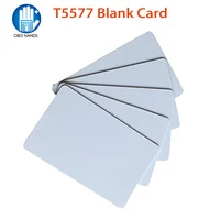 (pack of 10/20/50/100) 125KHz RFID T5577 Smart Card Proximity EM Key tags for Door Access Control System Writable and Rewrite image