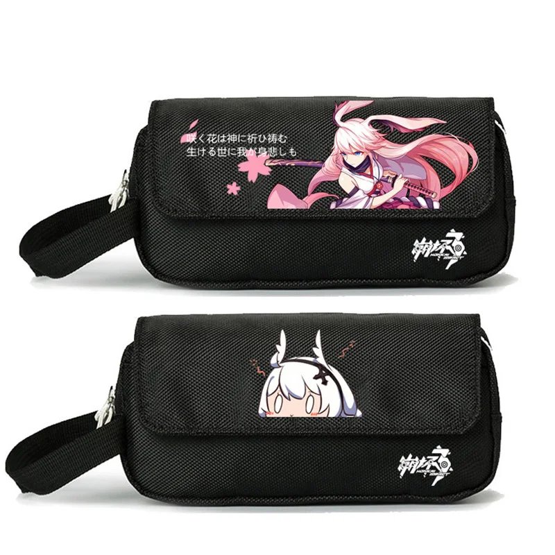 High Quality Honkai Impact 3 Print School Stationery Bags Kawaii Pencil Case Double Zip Coin Change Bags Organizer for Cosmetics
High Quality Honkai Impact 3 Print School Stationery Bags Kawaii Pencil Case Double Zip Coin Change Bags Organizer for Cosmetics