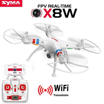 

SYMA X8W FPV RC Quadcopter Drone with WIFI Camera 2.4G 6Axis Dron SYMA X8C 2MP Camera RTF RC Helicopter with Camera VS X8HW
