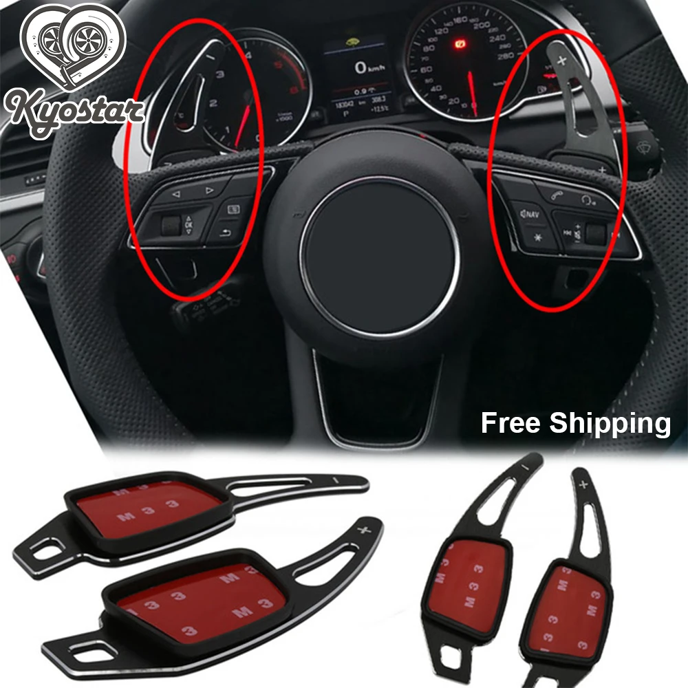Aluminum Paddle shift Car Shift Paddle shift extension For AUDI A4(17) A5(17) Q7(16-17) TT(15-17) TTS(16-17)
Aluminum Paddle shift Car Shift Paddle shift extension For AUDI A4(17) A5(17) Q7(16-17) TT(15-17) TTS(16-17)