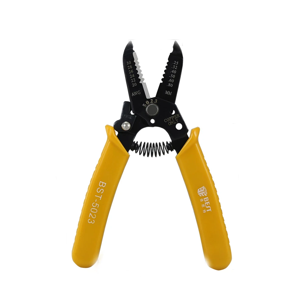 1Pc Cable Wire Stripper Cutter Crimper Automatic Multifunctional TAB Terminal Crimping Pliers Hand Repair Tools
1Pc Cable Wire Stripper Cutter Crimper Automatic Multifunctional TAB Terminal Crimping Pliers Hand Repair Tools