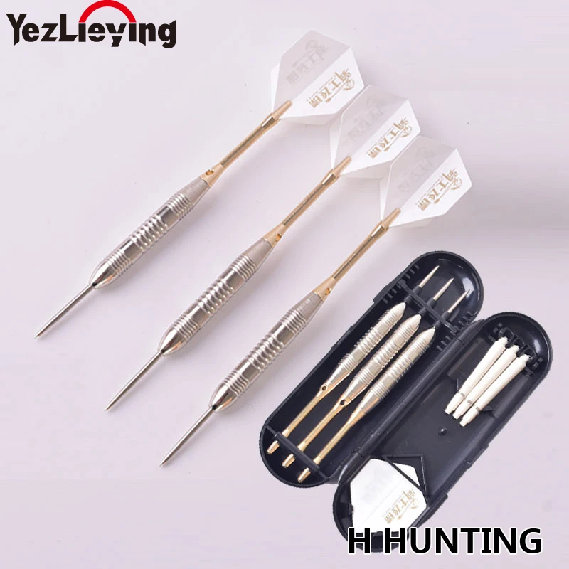 New 3 piece set / set of darts professional 23 grams steel tip darts aluminum tree beautiful darts flight high quality
New 3 piece set / set of darts professional 23 grams steel tip darts aluminum tree beautiful darts flight high quality