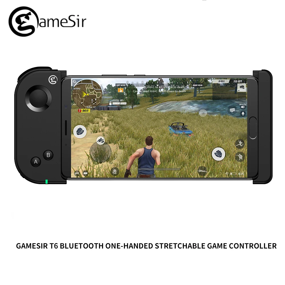 GameSir T6 Bluetooth Gamepad One-handed Gaming Joystick Stretchable Game Controller Support Android / IOS For FPS Games
GameSir T6 Bluetooth Gamepad One-handed Gaming Joystick Stretchable Game Controller Support Android / IOS For FPS Games