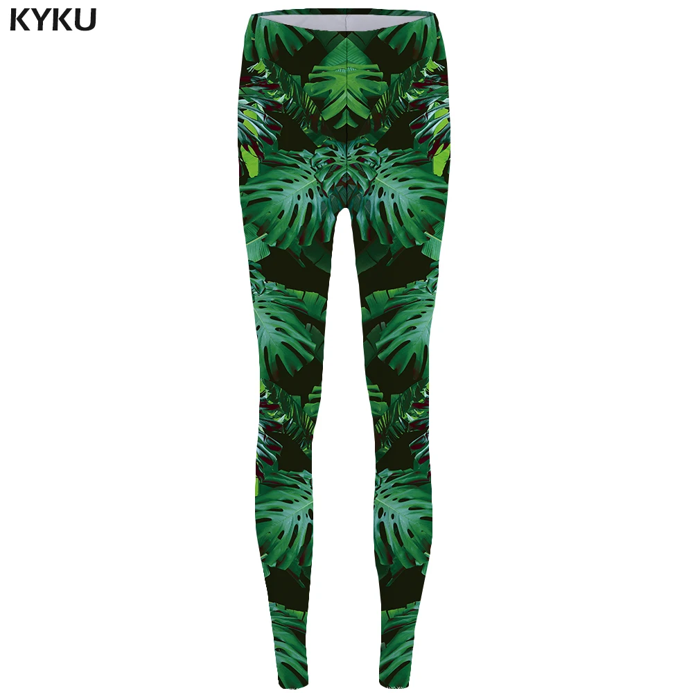 KYKU Brand Green Leaves Leggings Weeds Long Legging 3d Sexy Leggings Stretch Pants leggins Women Push up
KYKU Brand Green Leaves Leggings Weeds Long Legging 3d Sexy Leggings Stretch Pants leggins Women Push up