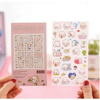 6 Pieces/sets, Cartoon Big Ears Happy Dog Transparent Sticker Student Stationery Pvc Diary Scrapbook Decoration Stationery Gift
6 Pieces/sets, Cartoon Big Ears Happy Dog Transparent Sticker Student Stationery Pvc Diary Scrapbook Decoration Stationery Gift