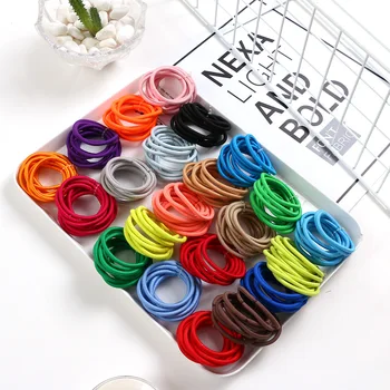Wholesale 30sets 22C 4MM Boutique Candy Color Simple Hair Ties Fashion Elastic Hair Bands Rubber Bands Princess Headwear
Wholesale 30sets 22C 4MM Boutique Candy Color Simple Hair Ties Fashion Elastic Hair Bands Rubber Bands Princess Headwear