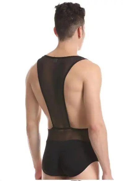 Private customized BOYTHOR Men's sexy straitjacket One-piece mesh vest underwear Black transparent underwear
Private customized BOYTHOR Men's sexy straitjacket One-piece mesh vest underwear Black transparent underwear