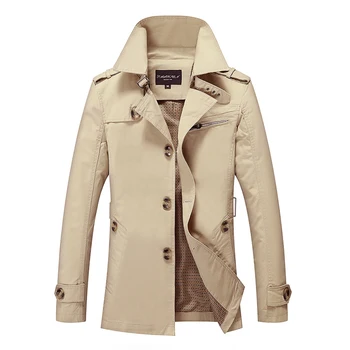 New Mens Trench Coat Fashion Designer Man Medium-Long Spring Autumn british style Slim Jacket Windbreaker Male Plus Size M-5XL
New Mens Trench Coat Fashion Designer Man Medium-Long Spring Autumn british style Slim Jacket Windbreaker Male Plus Size M-5XL