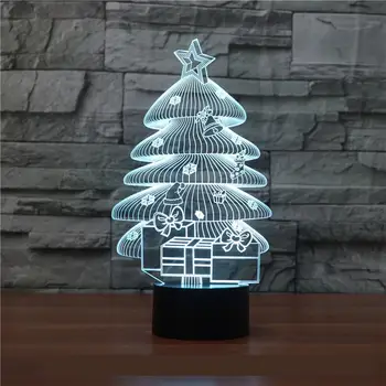 Christmas Tree 3d Lights Seven Color Touch Charging Led Visual Gift Desk 3d Light Fixtures Valentine's Day gift toy
Christmas Tree 3d Lights Seven Color Touch Charging Led Visual Gift Desk 3d Light Fixtures Valentine's Day gift toy
