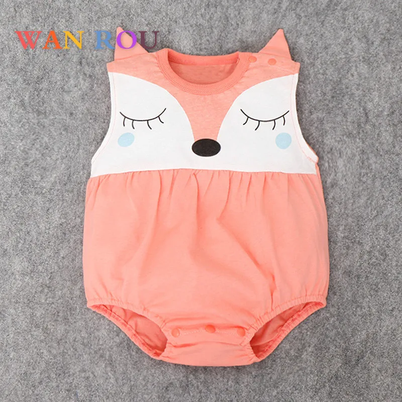 

1 pcs New 2024 Fashion Newborn Kids Baby Girls Toddler Infant O neck Cute Bodysuit Jumpsuit Playsuit 0-24 Months Clothes Bebe C