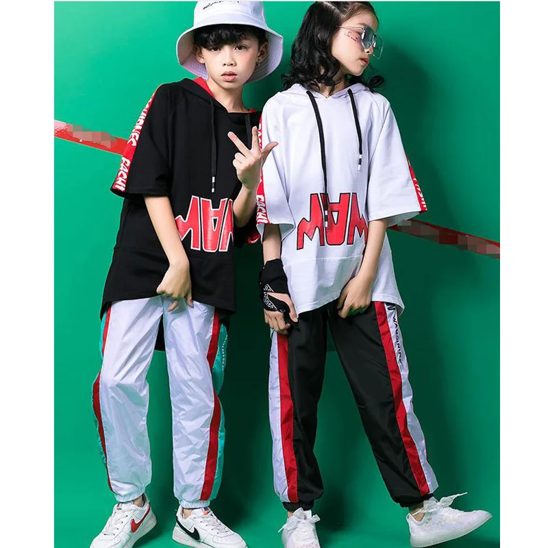 Детские штаны куртка с длинными рукавами пальто одежда в стиле хип-хоп костюм для