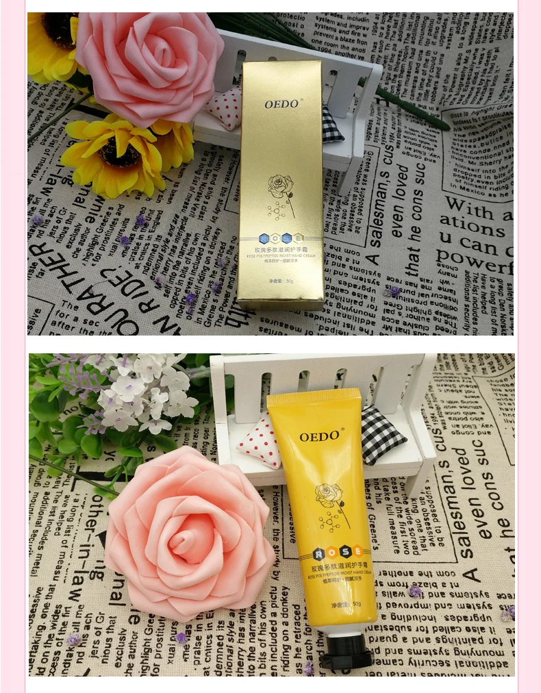Buy 3 Get 1 Gift Hand Cream Rose Polypeptide Moist Repair Nourishing Whitening Anti Chapping-Wrinkle Improve Drying Skin Care Buy 3 Get 1 Gift Hand Cream Rose Polypeptide Moist Repair Nourishing Whitening Anti Chapping-Wrinkle Improve Drying Skin Care