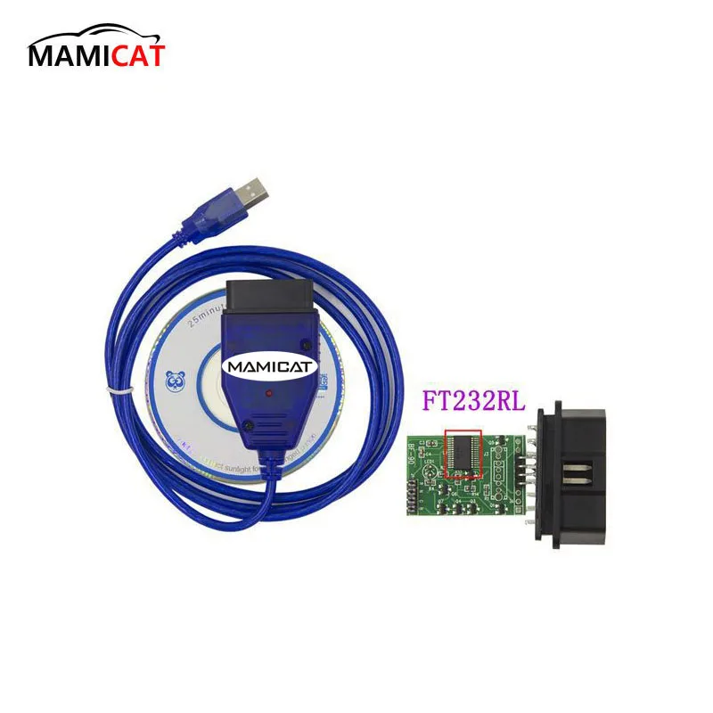 CH340 or FT232RL Chip VAG USB Cable Interface USB OBD OBD2 Diagnostic Interface OBDII Scan
CH340 or FT232RL Chip VAG USB Cable Interface USB OBD OBD2 Diagnostic Interface OBDII Scan