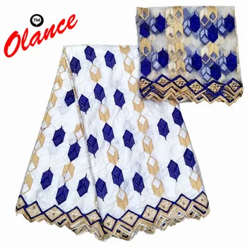Hot sale Simple style Triple-colors design with golden Beads 5 yards Bazin Riche and 2 yards net lace KY3 WAX lace Fabric
Hot sale Simple style Triple-colors design with golden Beads 5 yards Bazin Riche and 2 yards net lace KY3 WAX lace Fabric