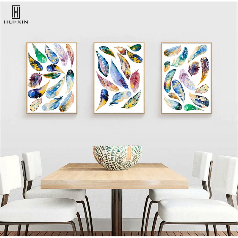 Modern Nordic Wall Simple Relaxing Art Canvas Paintings Varicolored Feathers Calm Decorative HD Posters For Home Decor Paintings
Modern Nordic Wall Simple Relaxing Art Canvas Paintings Varicolored Feathers Calm Decorative HD Posters For Home Decor Paintings