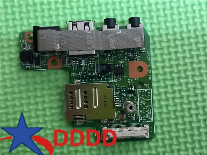 Original FOR Dell Latitude E5400 DC Power Jack Audio USB Board Port C959c 0c959c CN-0C959C 48.4X716.011 Fully Tested
Original FOR Dell Latitude E5400 DC Power Jack Audio USB Board Port C959c 0c959c CN-0C959C 48.4X716.011 Fully Tested