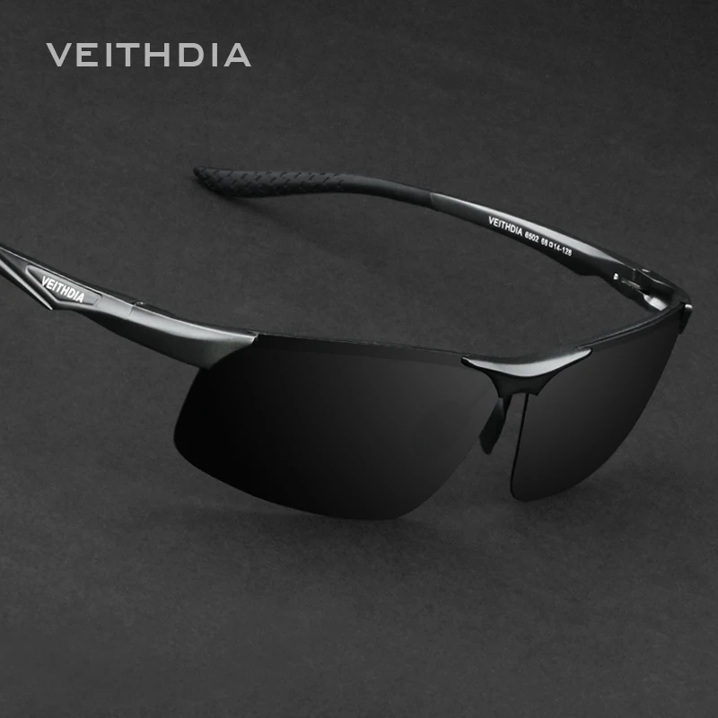 Veithdia Aluminum Magnesium Semi rimless Polarized Mens Sunglasses Sun glasses Night Driving Mirror Eyewear For Men shades 6502
Veithdia Aluminum Magnesium Semi rimless Polarized Mens Sunglasses Sun glasses Night Driving Mirror Eyewear For Men shades 6502