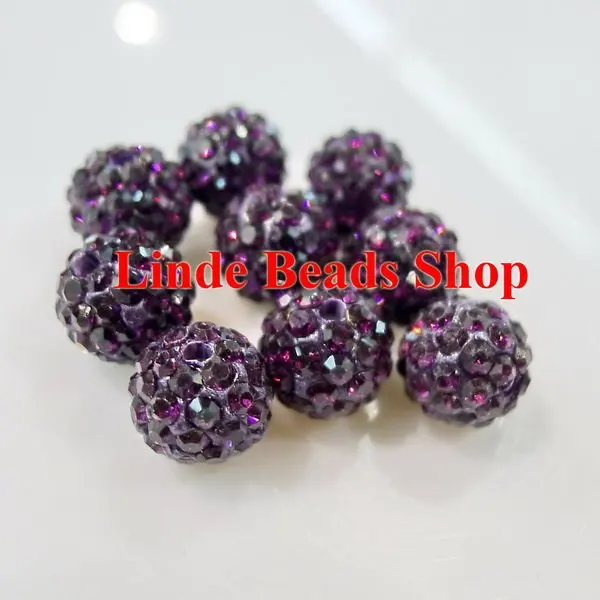 

Free Shipping! 6mm Shamballe Beads christmas ornaments Clay Crystal finding ball beads Dark Burgundy colour SH06022