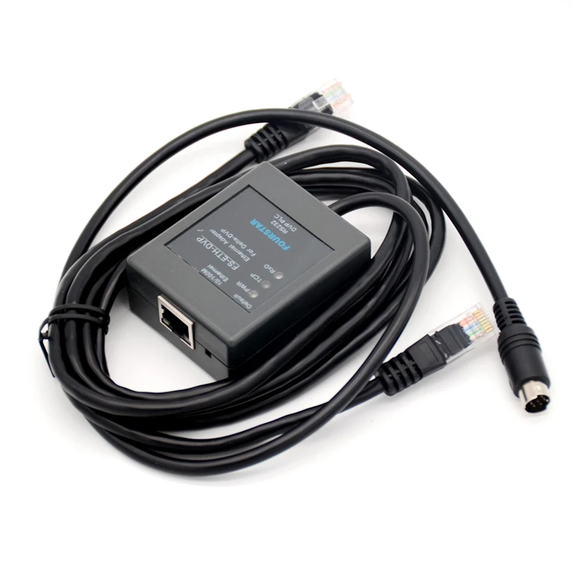 Delta PLC serial to Ethernet adapter for connecting Delta PLC to Ethernet or Internet via RS232 programming port
Delta PLC serial to Ethernet adapter for connecting Delta PLC to Ethernet or Internet via RS232 programming port