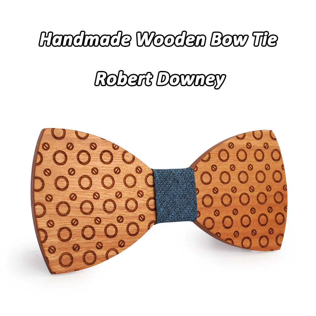 Mahoosive 2017necktie Bowtie Butterfly Gravata Ties For Men Dot Handmade Wood Bow ties boda corbatas mens ties 28