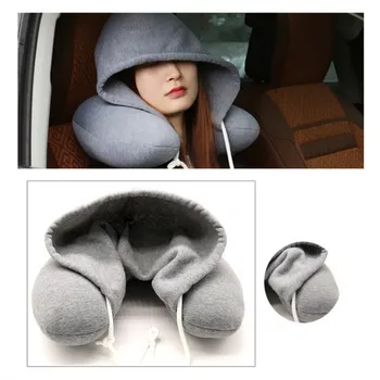 Multi-Function U-Shape Headrest 30x28cm Memory Foam Neck Pillow With Cap Latex Particle Filler Car Travel Office Snap pillow
Multi-Function U-Shape Headrest 30x28cm Memory Foam Neck Pillow With Cap Latex Particle Filler Car Travel Office Snap pillow