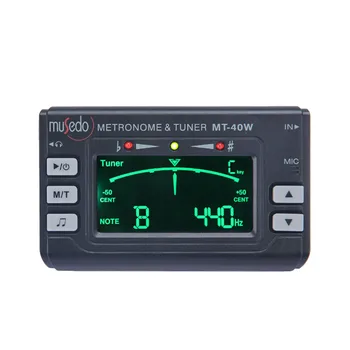 

Musedo MT-40W Metro-tuner plus Tone Generator Electronic Digital 3 in 1 LCD Saxophone Tuner/Metronome/Tone Generator