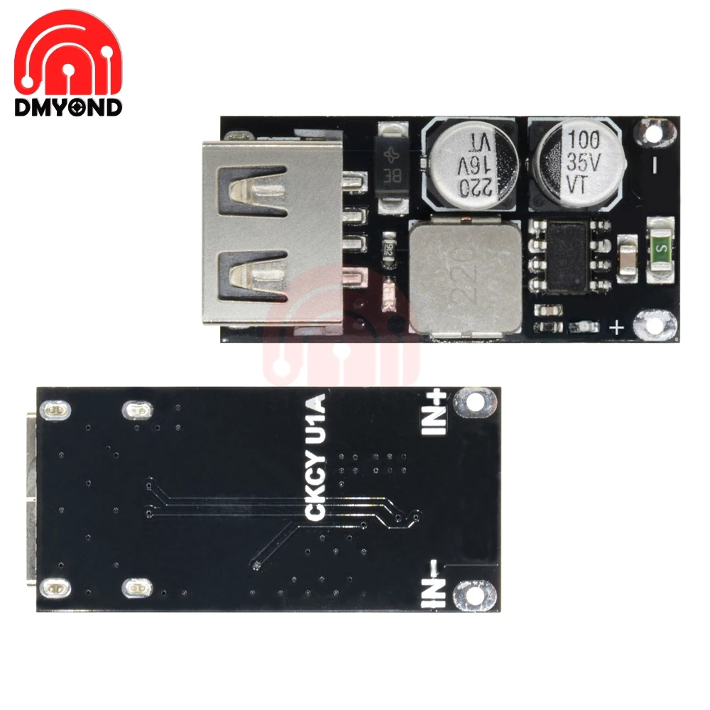 USB DC-DC Buck Converter Car Charger Step Down Module 8V-32V to 5V 3A Charger Circuit Board Power Supply DCP Protocol
USB DC-DC Buck Converter Car Charger Step Down Module 8V-32V to 5V 3A Charger Circuit Board Power Supply DCP Protocol