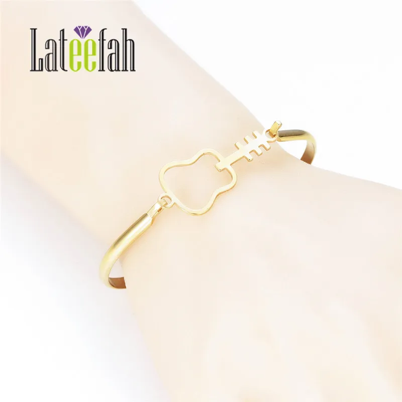 Lateefah Trendy Women Accessories Bangle Cuff Bracelet Bangle Gold Guitar Bangles Stainless Steel as Gift
Lateefah Trendy Women Accessories Bangle Cuff Bracelet Bangle Gold Guitar Bangles Stainless Steel as Gift