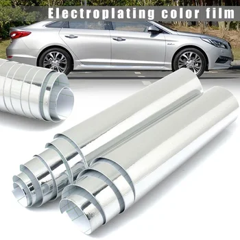 New Mirror Vinyl Wrap Car Sticker Silver Chrome Film Bubble Free Decal Sheet
New Mirror Vinyl Wrap Car Sticker Silver Chrome Film Bubble Free Decal Sheet