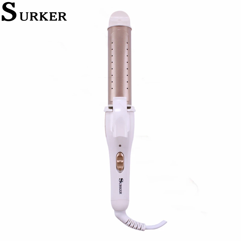 Surker professional Hair Curling Iron Hair waver Pear Flower Cone Electric Hair Curler Ceramic Styling Tools for Women bigodini
Surker professional Hair Curling Iron Hair waver Pear Flower Cone Electric Hair Curler Ceramic Styling Tools for Women bigodini