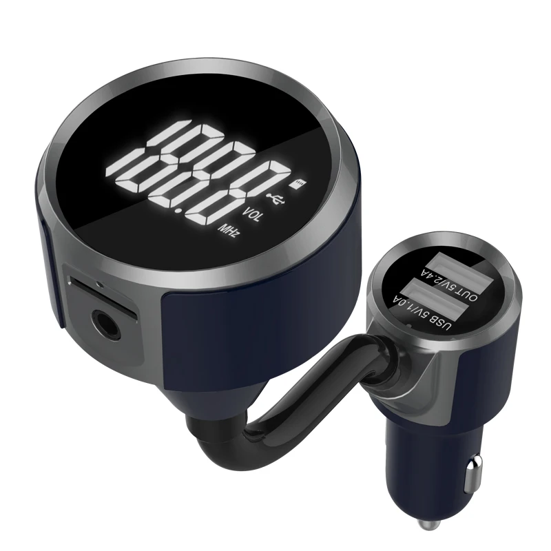 Wireless Fm transmitterBluetooth Car kit Handsfree mp3 player 1.4 inch LCD Display Auxiliary Audio output With SD card
Wireless Fm transmitterBluetooth Car kit Handsfree mp3 player 1.4 inch LCD Display Auxiliary Audio output With SD card