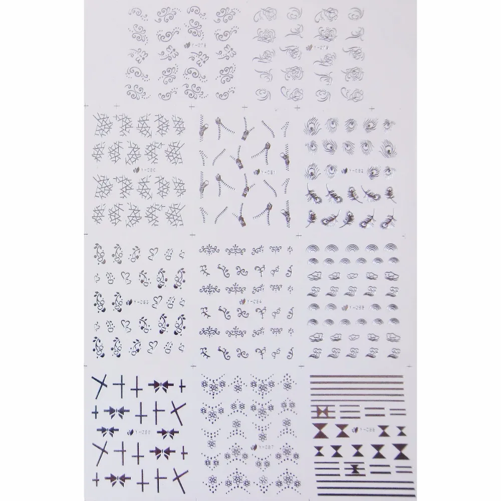 11 PACKS / LOT NAIL TATTOOS STICKER WATER DECAL NAIL ART GOLD SILVER FLOWER FEATHER PEACOCK ZIPPER HEARTS CLOUD SWIRL Y78-88
11 PACKS / LOT NAIL TATTOOS STICKER WATER DECAL NAIL ART GOLD SILVER FLOWER FEATHER PEACOCK ZIPPER HEARTS CLOUD SWIRL Y78-88