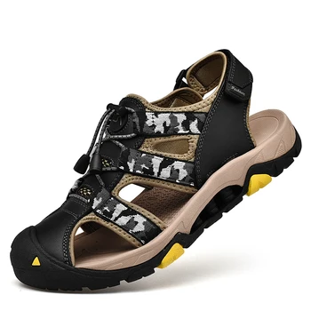 mens leisure large size beach sandals outdoor seaside wear shoe camouflage genuine leather sandal covers toe man summer shoes
mens leisure large size beach sandals outdoor seaside wear shoe camouflage genuine leather sandal covers toe man summer shoes