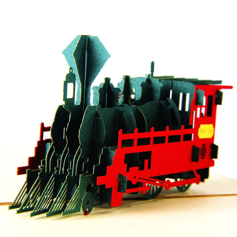 3D Laser Cut Handmade Cute Retro Train Locomotive Paper Invitation Greeting Cards PostCard Birthday Party Thanksgiving Gift
3D Laser Cut Handmade Cute Retro Train Locomotive Paper Invitation Greeting Cards PostCard Birthday Party Thanksgiving Gift