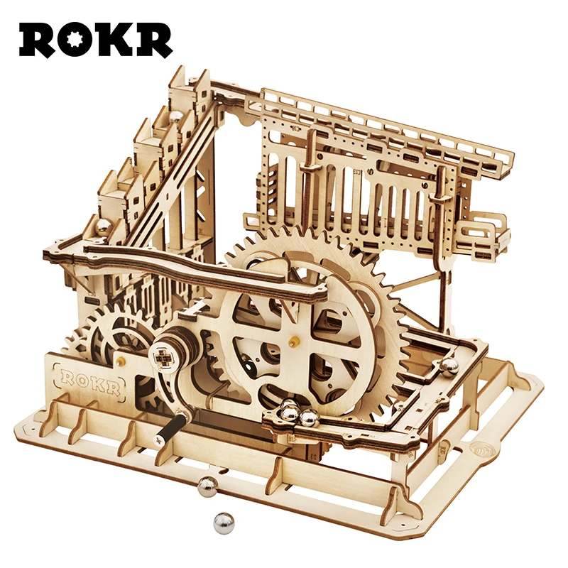 ROKR DIY Marble Run Game 3D Wooden Puzzle Gear Drive Cog Coaster Model Building Kit Toys for Children Adult LG502
ROKR DIY Marble Run Game 3D Wooden Puzzle Gear Drive Cog Coaster Model Building Kit Toys for Children Adult LG502